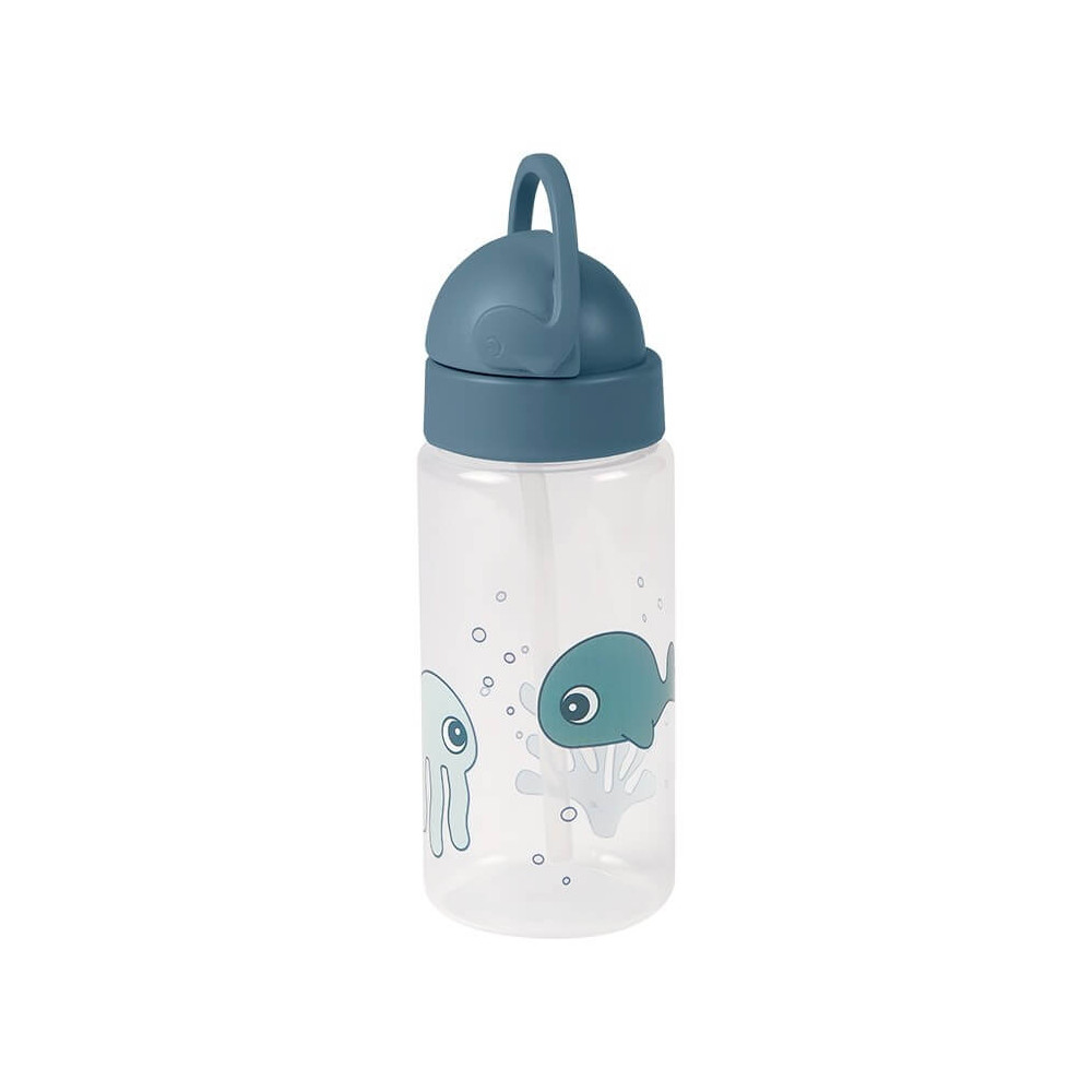 Done by Deer Kinder Trinkflasche Sea Friends, blau Done by Deer Kinder Trinkflasche Sea Friends, blau