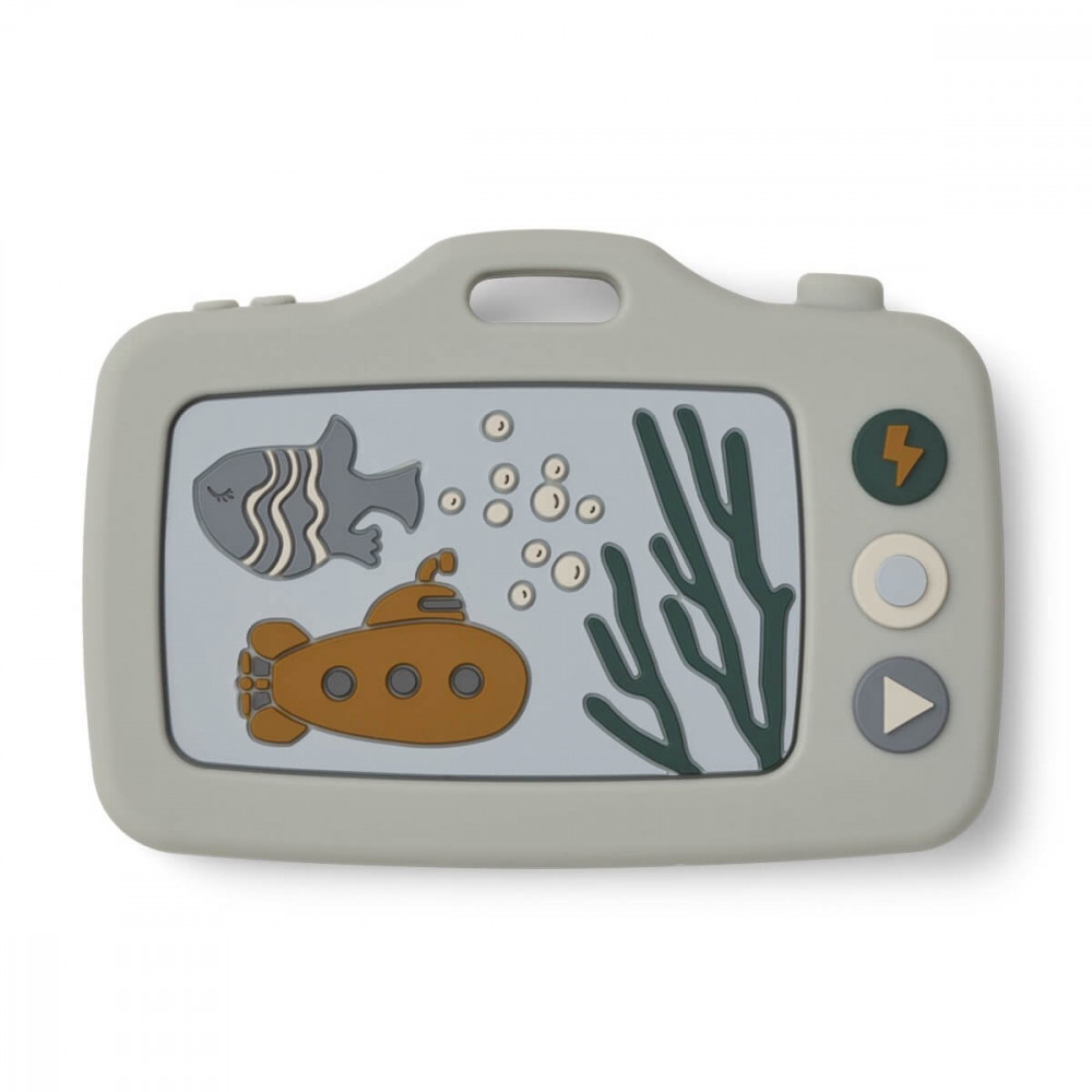 Liewood Spielzeug Kamera Steven Sea creature blue mix