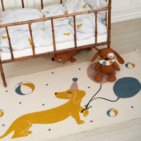 Roommate Teppich Magic Dog 140 x 70 cm, Baumwolle Roommate Teppich Magic Dog 140 x 70 cm, Baumwolle