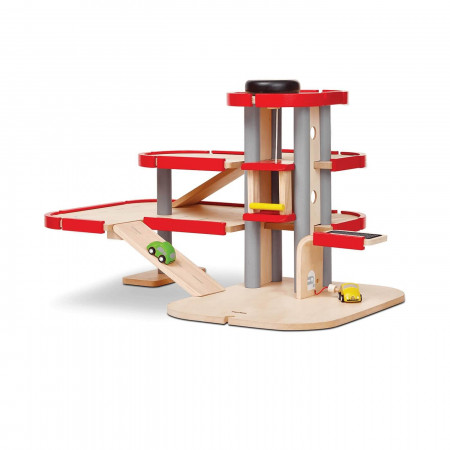 PlanToys Parkhaus groß aus Holz