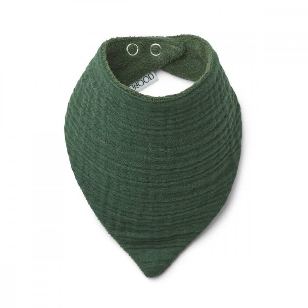 Liewood Halstuch / Lätzchen Set Baumwolle Garden green
