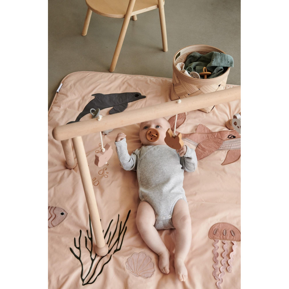 Liewood Activity-Spieldecke Glenn Sea creature rose mix