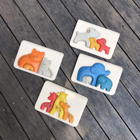 PlanToys Puzzle Katzen aus Holz PlanToys Puzzle Katzen aus Holz