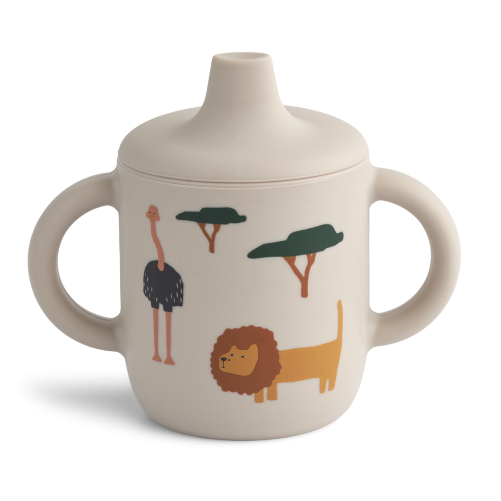 liewood schnabelbecher neil safari